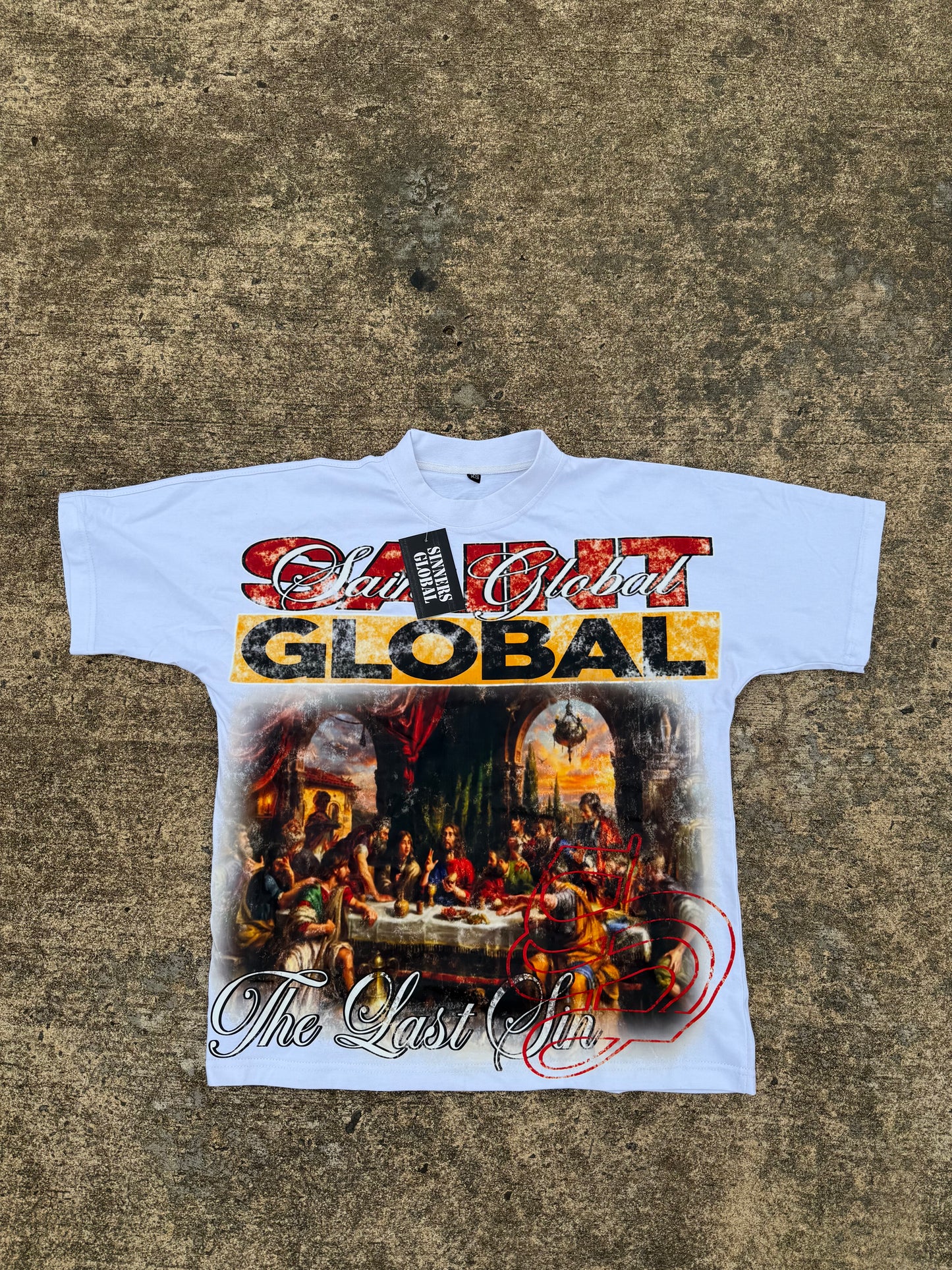 “Saint Global“ Tee Shirt - White