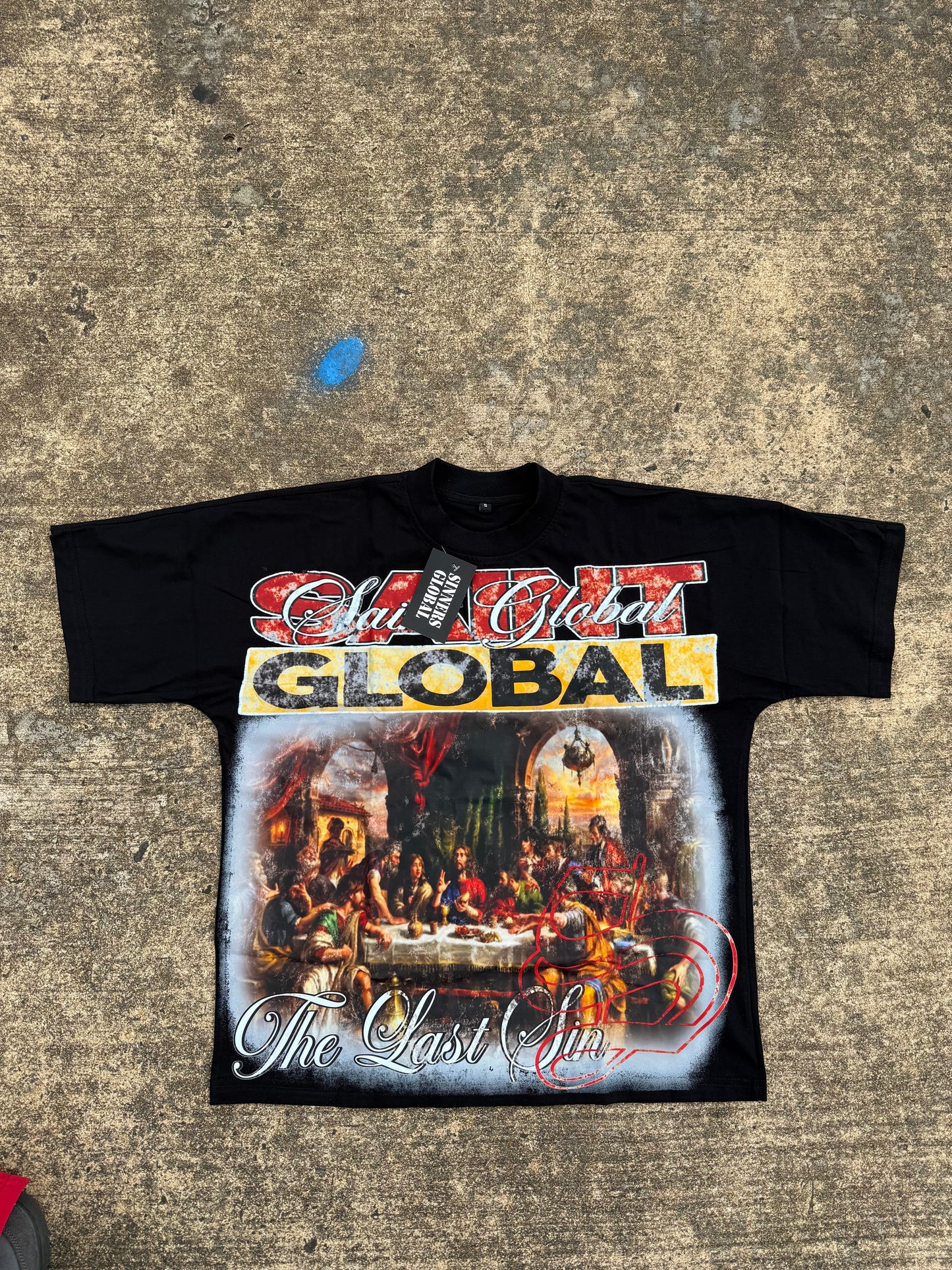 “Saint Global“ Tee Shirt - Black