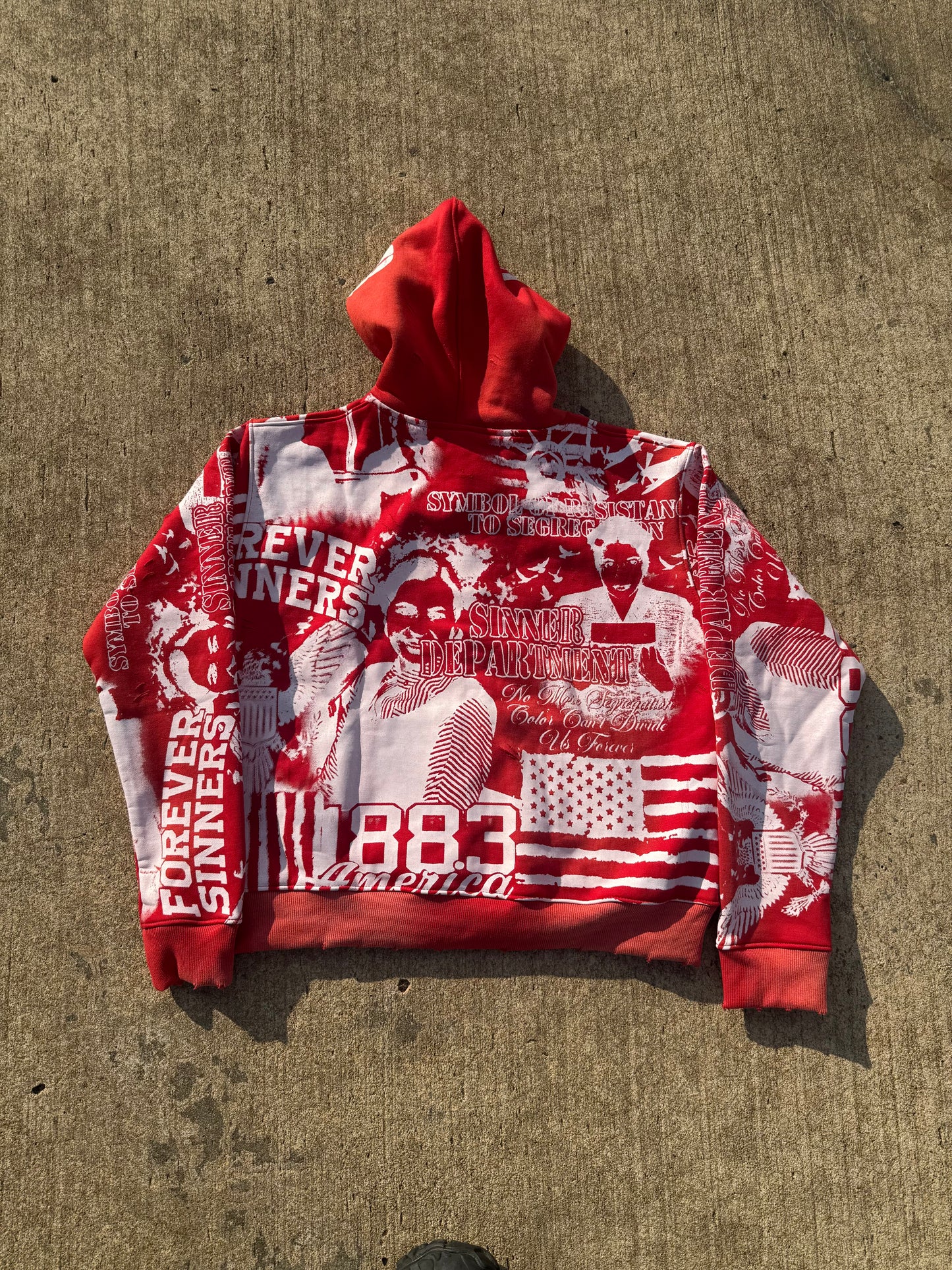 “Red” Forever Sinners Art Department Jacket