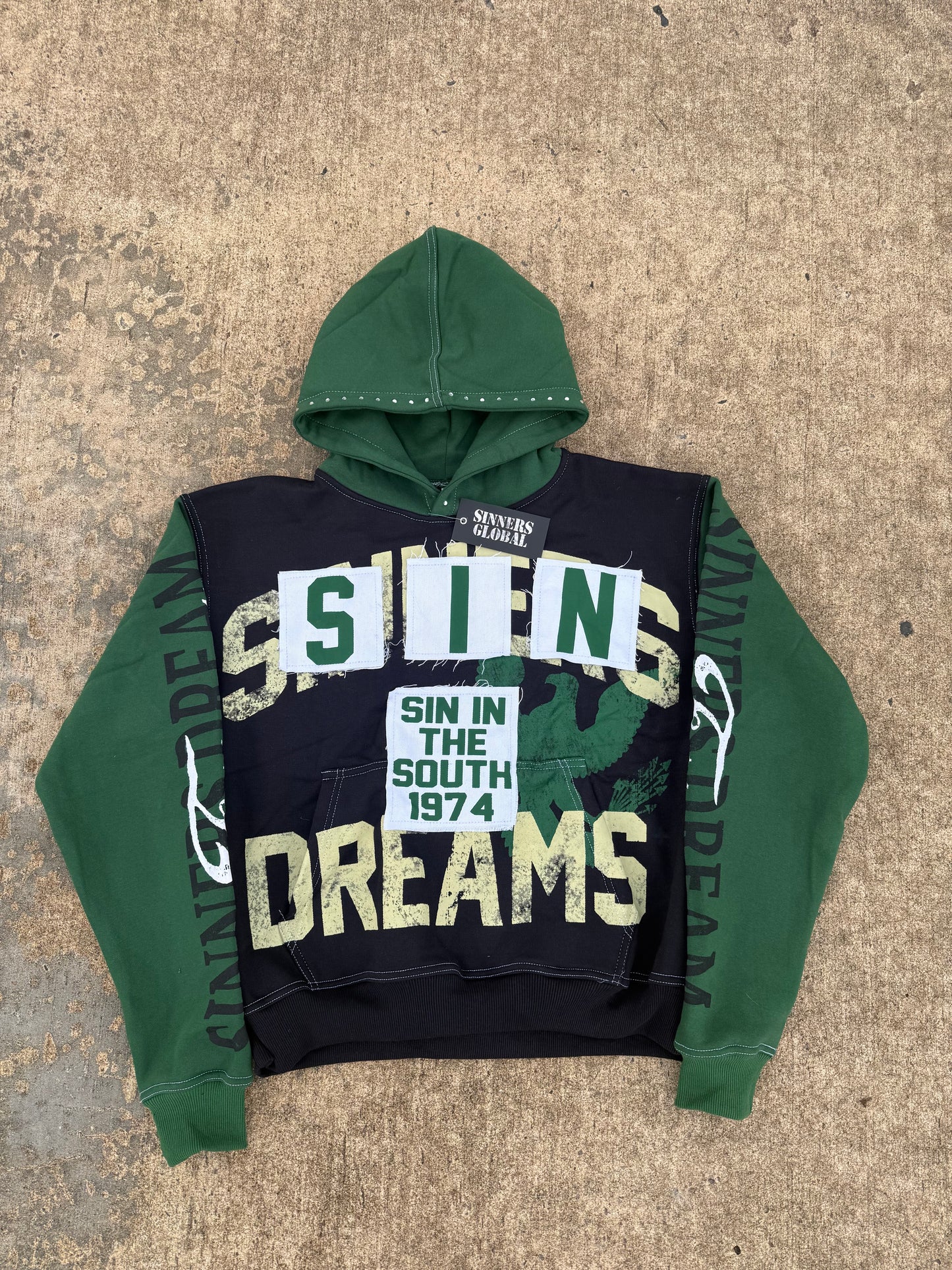 Green sin in the south hoodie