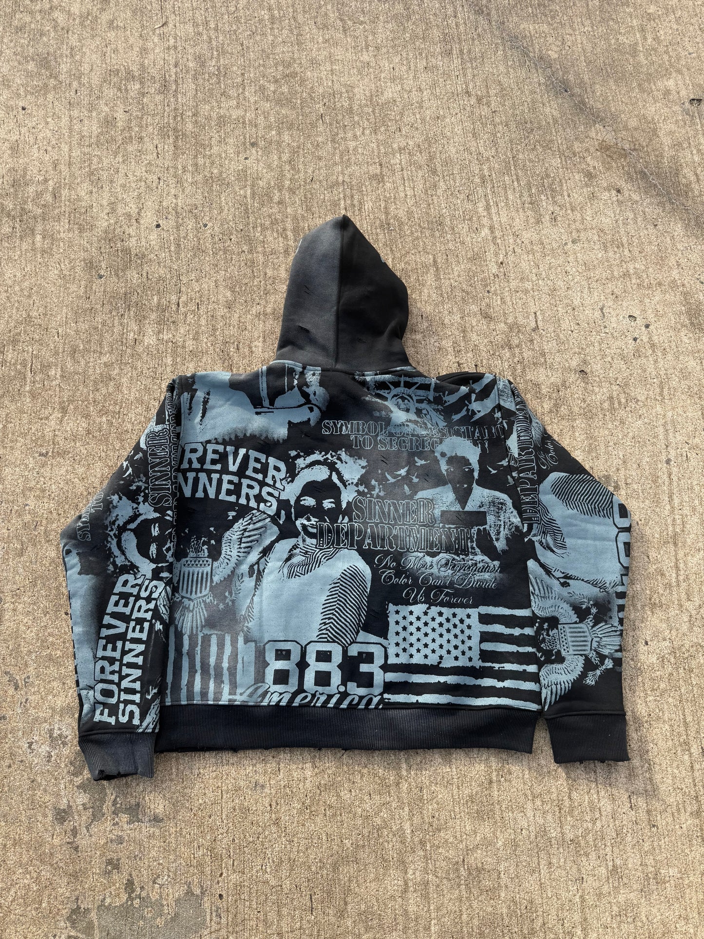 “Black” Forever Sinners Art Department Jacket