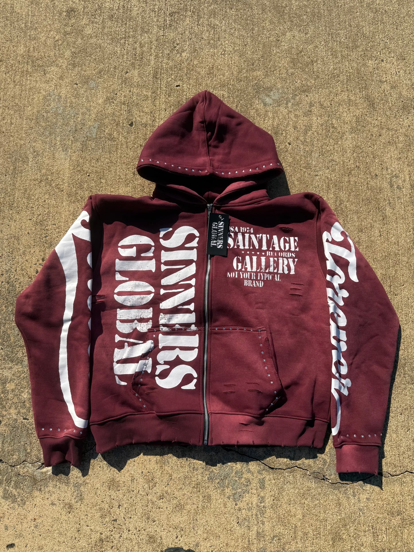 “Burgundy” Forever Global Jacket
