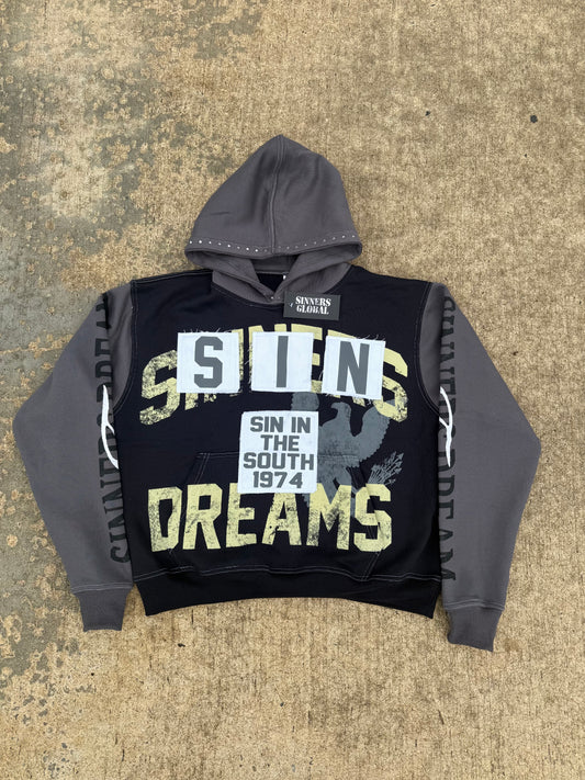 Gray sin in the south hoodie