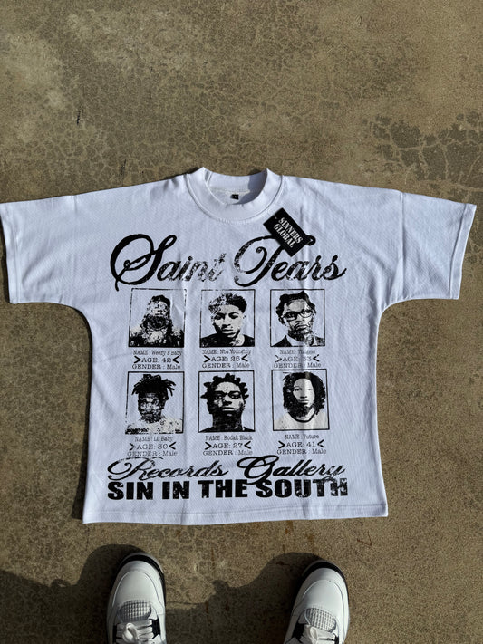 “Saints Tears “ Tee Shirt - White