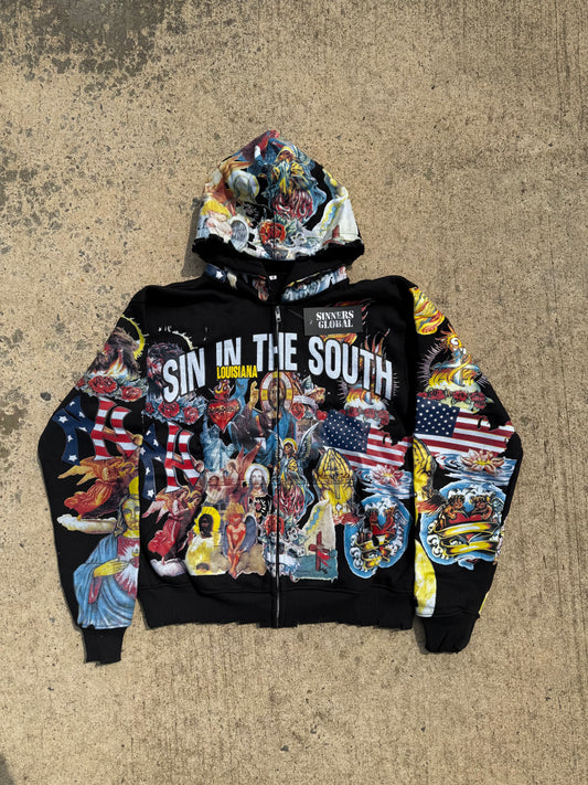 Black Forever Sinners SIN IN THE SOUTH JACKET