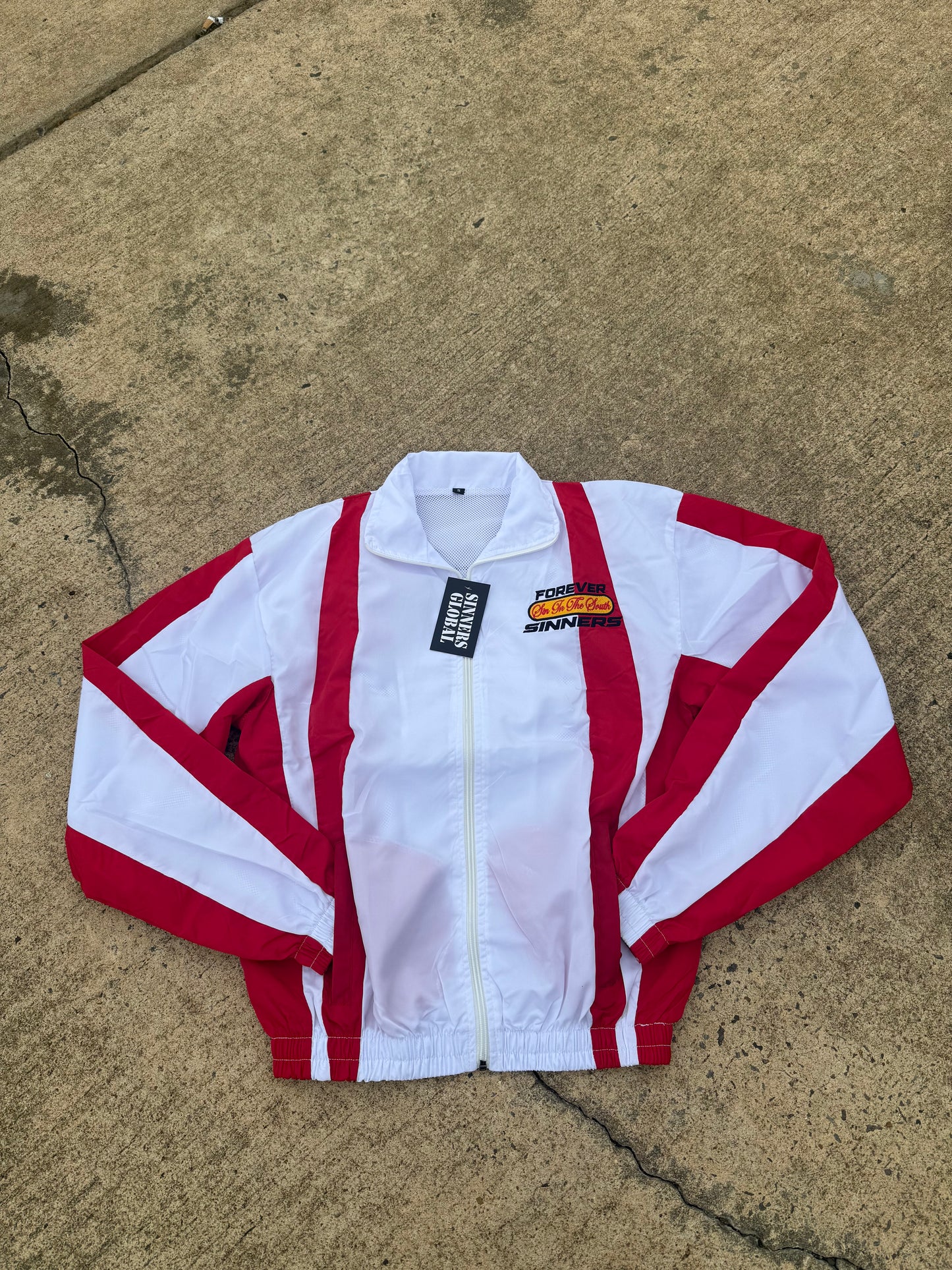 “White” Forever Sinners Winter jacket